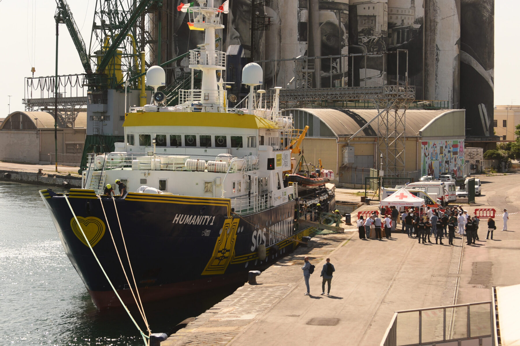 Sbarco migranti